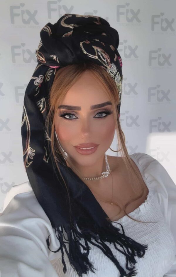 ⁦פשמינה רקום בשילוב פייט 15⁩ – תמונה ⁦3⁩