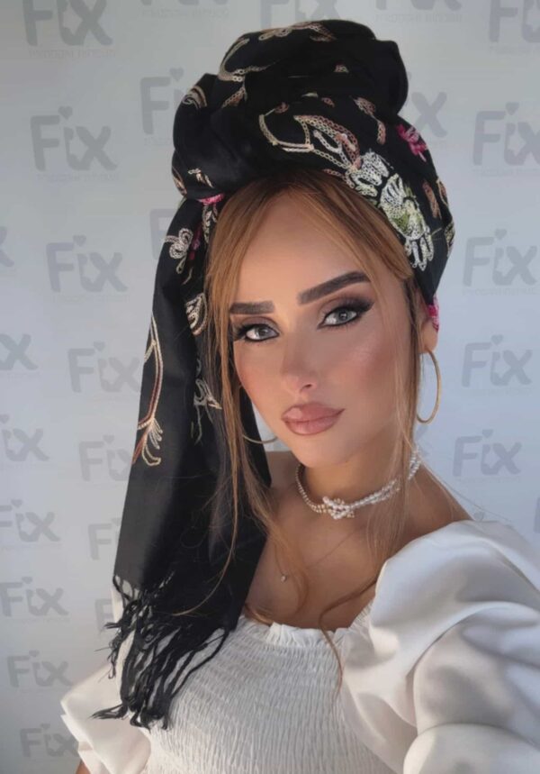 פשמינה רקום בשילוב פייט 15