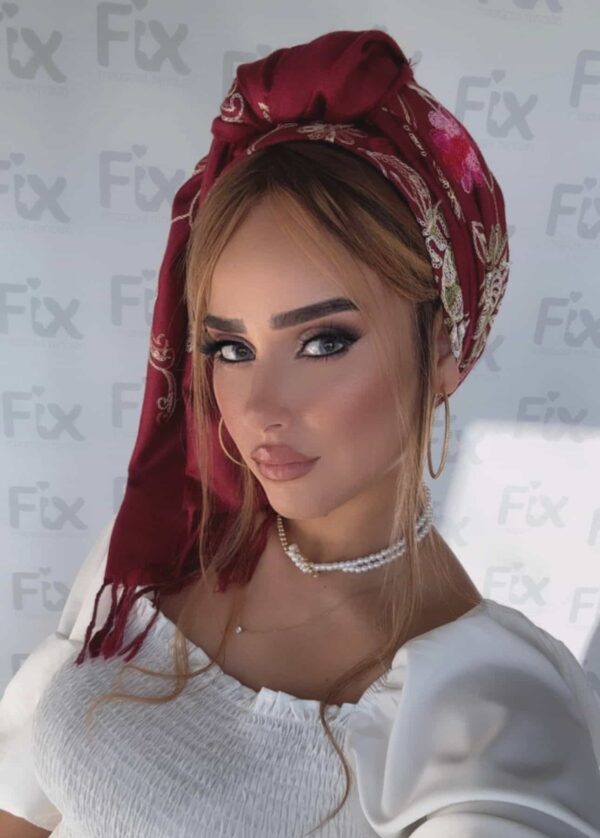 פשמינה רקום בשילוב פייט 16