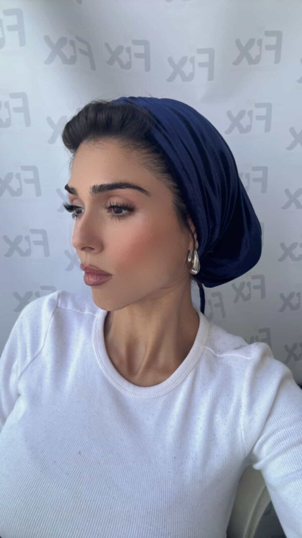 טורבן קשירה בד קטיפה 3