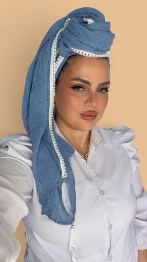 כותנה רוזלי כחול גינס